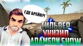 Канал Стинта :3 ТРОЛЛИНГ В CS GO! АДАМСОН ПРОИГРАЛ СИЛЬВЕРУ