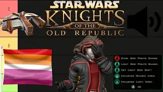 Ranking All Knights Of The Old Republic Companions | Tier List video
