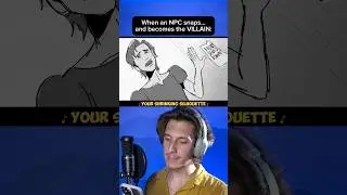NPC to Villain Arc 😈 Part 2 (full villain origin musical animatic on our channel)