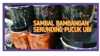 Pembungkusan Sambal Bambangan dan Serunding Pucuk Ubi