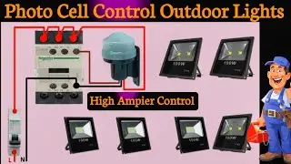 Photocell Switch for Outside Lights | photocell switch | photocell switch installation street light