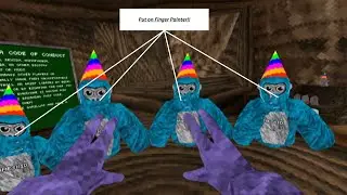 Showing people FINGER PAINTER PRANK!
