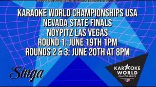 2022 Nevada State Finals for the Karaoke World Championships USA (KWCUSA)
