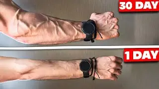 Get Bigger FOREARMS At HOME In 30 DAYS! ( WORKOUT WITHOUT IRON! )