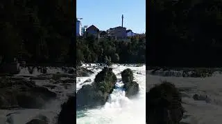 Rhine Falls waterfalls in Switzerland #drone #cinematic #waterfalls