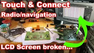 Vauxhall/Opel Antara radio screen not working... Diagnosed, only...