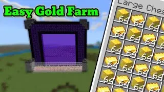 Easy Automatic Gold Farm - Minecraft 1.21