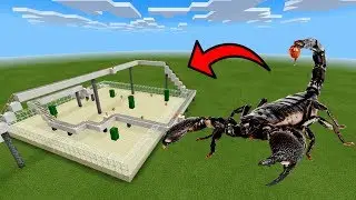 MCPE: How To Make a Scorpion Roller Coaster