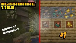 ЭТО ЧТО-ТО НОВЕНЬКОЕ! МАЙНКРАФТ ВЫЖИВАНИЕ 1.18.2