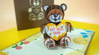 Pop up 3d card summarizing animals in nature | Cut Pop Up