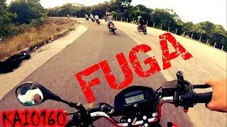 FUDEU, FUGA NA ARRANCADA !!!