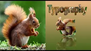 Typography Poster Design in Photoshop | Masking Effect Tutorial #photoshop