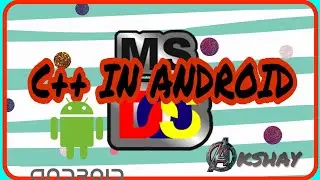 Write and run your C and C ++ program In andriod phone