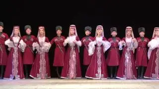 Старнинный кабардинский народный танец Удж Хэш. Детский образцовый ансамбль 