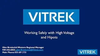 Vitrek Electrical Safety Webinar 060420