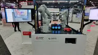 Automate 2023 - Mitsubishi Electric / Realtime Robotics - Multi-robot Coordination