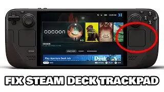 EASY FIX - Steam Deck track pad not working / problems