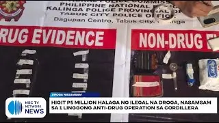 Higit P5-M halaga ng ilegal na droga, nasamsam sa 1 linggong anti-drug operation sa Cordillera