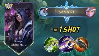 26 KILL + SAVAGE!! GRANGER NEW SUPER HIGH DAMAGE BUILD 2024 FOR GOLD LANE ☠️ (Must Try)