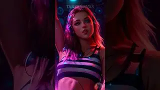 I Only Rave 🎵 AI DJ Animation Short Version #aigirl #aidj #aianimation #aimusic #stablediffusion