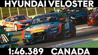 iRacing Hyundai Veloster TCR | Canada | 1:46.389 | Fixed Setup