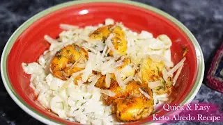 Easy Alfredo Sauce| A Quick Alfredo Sauce Perfect for Keto and a Quick Meal | Healthy Living Tiki