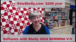 Software with Shelly 2024 BERNINA V-9.