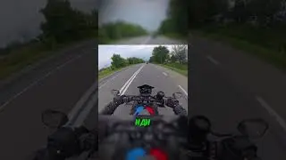 Наконец-то этот байкер нашёл ДОСТОЙНОГО соперника! 🏍️