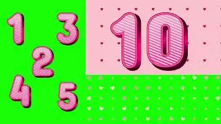10 Seconds Timer Green Screen Effect  