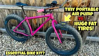 The End of C02 For Bikes | Fanttik Battery Powered Tire Pump