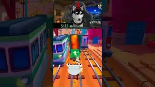 TBT do dia que quebrei o meu recorde HAHA!🤣🔥 #shorts #subwaysurfers #subwaysurf #subwaysurfersshorts