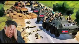 Today! Bus convoy carrying 1,000 elite North Korean troops was destroyed by Ukraine