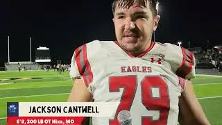 Jackson Cantwell (5-Star OL, Nixa, MO) Interview 9-27