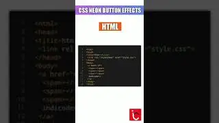 CSS NEON BUTTON EFFECTS ON HOVER | HTML CSS GLOWING  