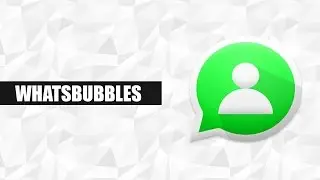 COMO COLOCAR BALÕES FLUTUANTES NO WHATSAPP - WHATSBUBBLES