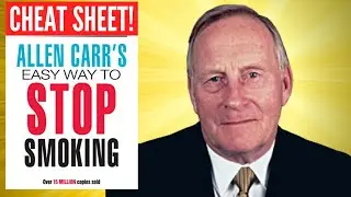 Allen Carr Easy way to stop smoking book - Official cheat sheet