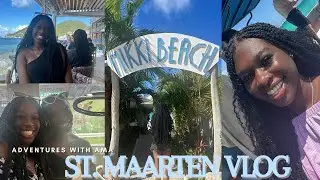 ST. MAARTEN TRAVEL VLOG 🇸🇽 | GIRLS TRIP TO ST. MAARTEN + ANGUILLA & ST. BARTHS | Adventures with Ama