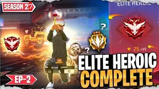 I Achieved Elite Heroic Cs Rank in Free Fire!
