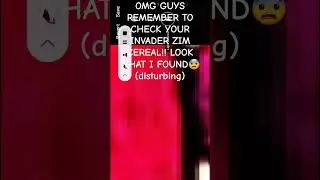 EEK! #invaderzim #trend #weezer #regretevator #ff00ff #jeremy #saturated