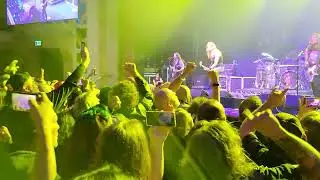 Death Angel wrapping up their set in San Jose Oct 2022