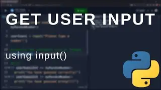 Beginner Python - Handling user input (Guess My Number Game Tutorial)