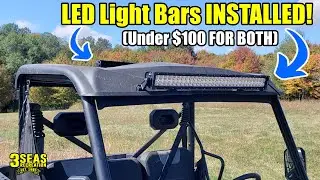 The BEST Light Bar In 2025: CHEAP LED Light Bars for ATVs/ UTVs - UNDER $100 for BOTH!
