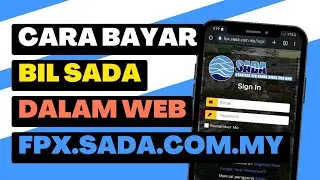 Cara Bayar Bil SADA melalui website FPX SADA