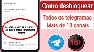 Como consertar este canal que não pode ser exibido no Telegram (2024) |  exibido no Telegram
