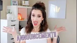 EXCITING ANNOUNCEMENT!