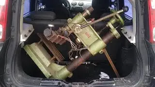 Comprei uma máquina estranha no ferro velho