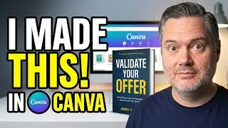 I Made a Full Book Cover in Canva and You Won't Believe the Results