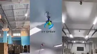 Indoor spray effect of humidifier spray can