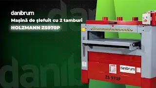 Holzmann ZS970P - Masina de slefuit cu 2 tamburi