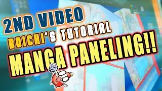 TUTORIAL 001: MONTAGE, THE WORLD EASIEST MANGA PANELING